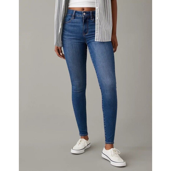 AE High-Waisted Jegging Size: 0 Short - Picture 1 of 10